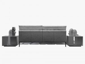 Completo letto Natuzzi Vela Modello 3D