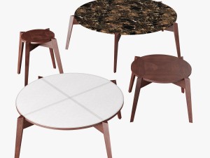 frigerio salotti cross coffee table 3D Model