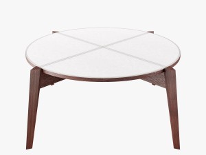 Frigerio salotti cross coffee table Modèle 3D