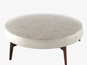 Frigerio salotti cross ottoman 3D Model