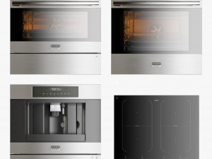 asko set of kitchen appliances 001 3Dモデル