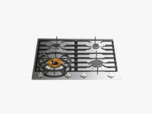 asko hg1666sb gas cooktop Model 3D