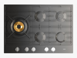 asko hg1776ab gas cooktop 3Dモデル