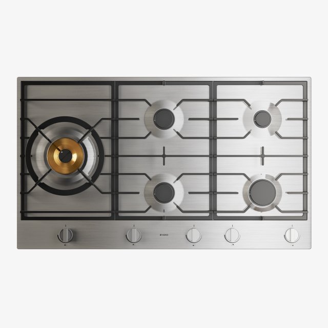 asko hg1986sb gas cooktop 3D 모델 .c4d .max .obj .3ds .fbx .stl .blend 