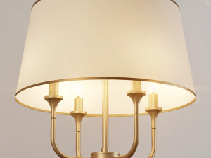 baker lur double chandelier lk114 Modelo 3D