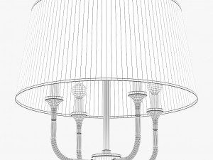 baker lur double chandelier lk114 Modelo 3D