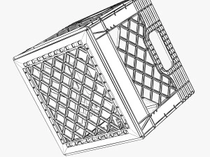 crate and barrel decoration children room set 001 3D Model