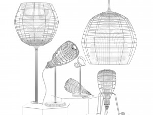 foscarini by diesel cage 3D 模型