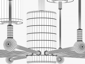 gramercy clarence ch074-12-brs 3D Model