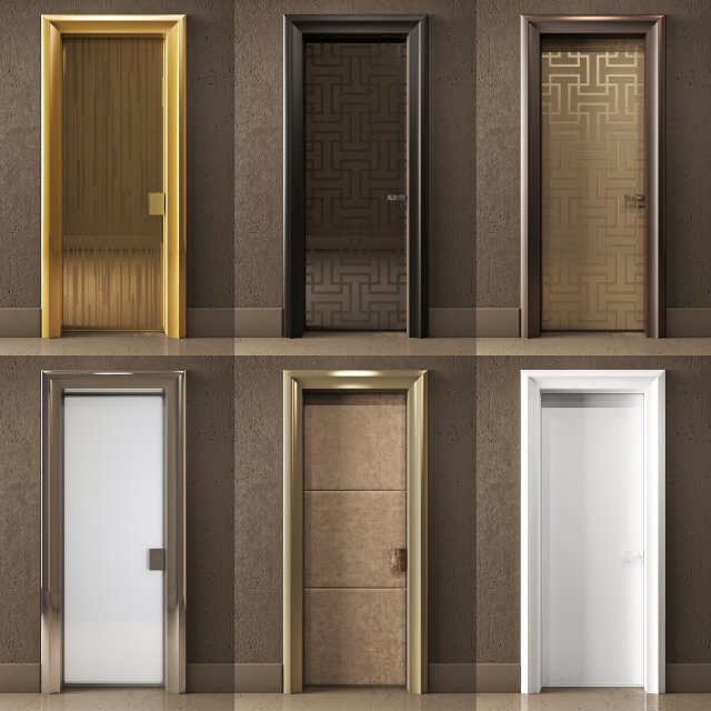 longhi ianus door 3D 모델 .c4d .max .obj .3ds .fbx .stl .blend 