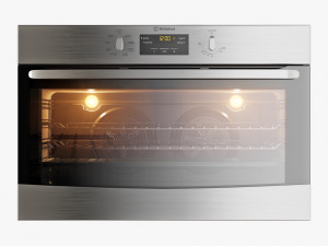 westinghouse whg952sb wve914s oven and cooktop 3D 模型