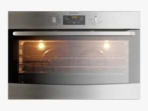 westinghouse whg952sb wve914s oven and cooktop 3D Model