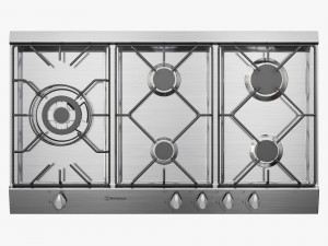 westinghouse whg952sb wve914s oven and cooktop 3D 模型