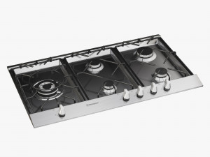 westinghouse whg952sb wve914s oven and cooktop 3D 模型