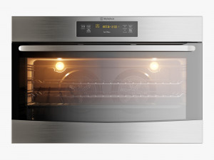 westinghouse whi954ba wvep916sb oven and cooktop 3D Модель
