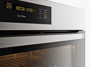 westinghouse whi954ba wvep916sb oven and cooktop 3D Модель