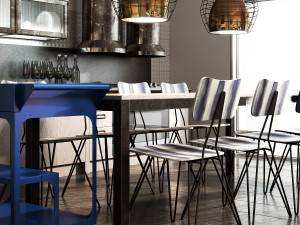 Scavolini diesel social kitchen type 002 Modèle 3D