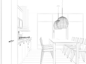 Scavolini diesel social kitchen type 002 Modèle 3D