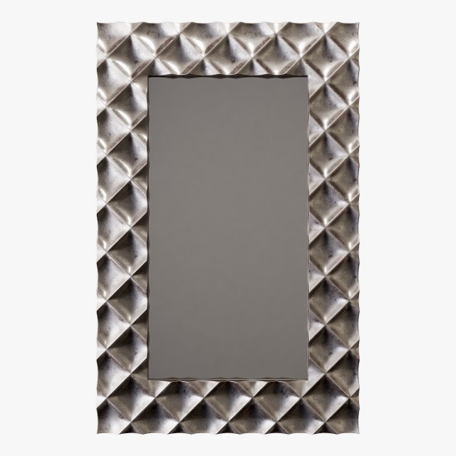 howard elliott collection krystal bright silver mirror 3Dモデル .c4d .max .obj .3ds .fbx .stl .blend 