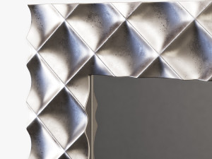 howard elliott collection krystal bright silver mirror 3Dモデル