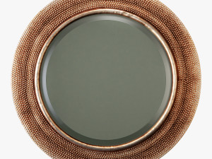 howard elliott collection yukon champagne silver mirror Modèle 3D