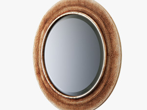 howard elliott collection yukon champagne silver mirror 3D Модель