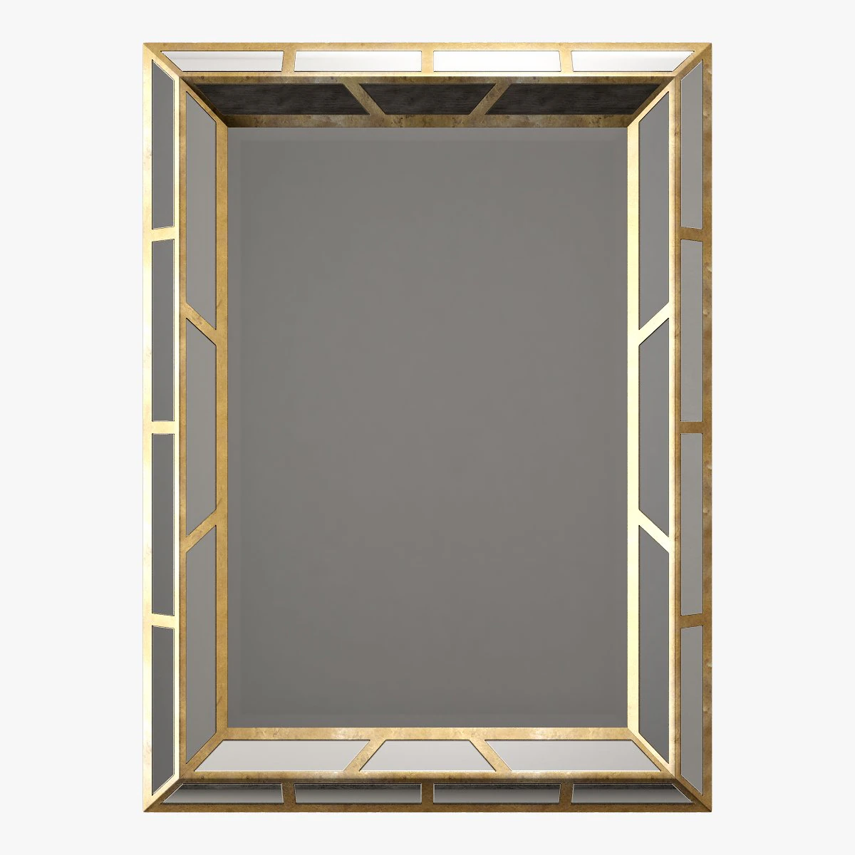 paragon aged gold mirror 3D Model .c4d .max .obj .3ds .fbx .stl .blend