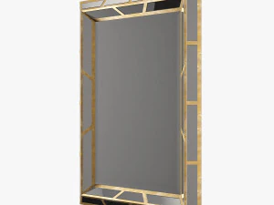 paragon aged gold mirror 3D Model
