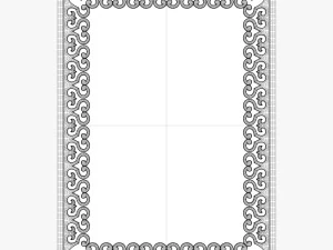 surya becklin rectangular wall mirror 3D Model