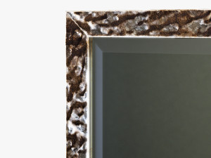 uttermost alshon metallic silver mirror Modelo 3D