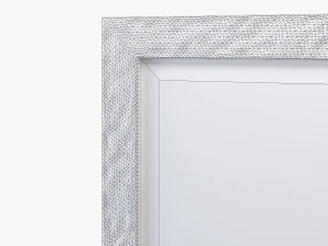 uttermost alshon metallic silver mirror 3D Model