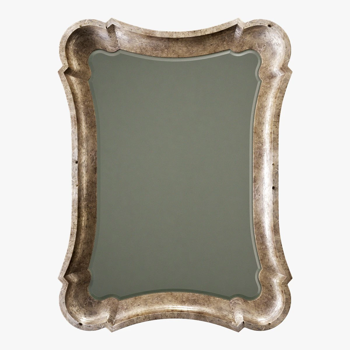 uttermost anatolius antiqued silver leaf mirror 3D Model .c4d .max .obj .3ds .fbx .stl .blend 