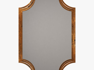 uttermost lindee gold wall mirror 3D Model