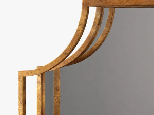 uttermost lindee gold wall mirror 3D Model