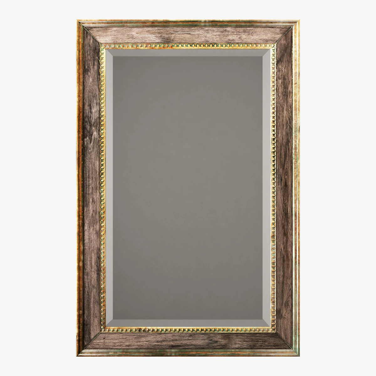 uttermost quintina burnished pine frame and antiqued gold leaf mirror 3D Model .c4d .max .obj .3ds .fbx .stl .blend 