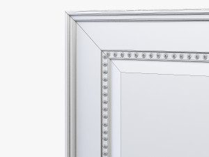uttermost quintina burnished pine frame and antiqued gold leaf mirror 3D Модель
