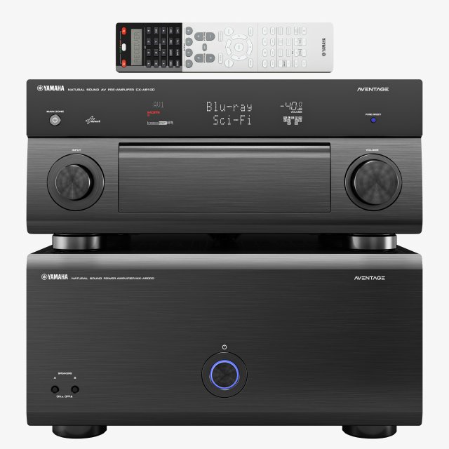 yamaha cx-a5100 mx-a5000 3D 모델 .c4d .max .obj .3ds .fbx .stl .blend 
