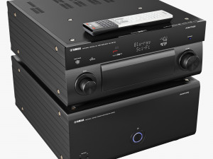 yamaha cx-a5100 mx-a5000 3D 모델