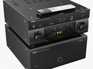 yamaha cx-a5100 mx-a5000 3D 모델