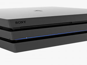 ソニープレイステーション4プロセット 3Dモデル