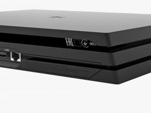 ソニープレイステーション4プロセット 3Dモデル