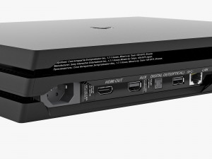 Sony playstation 4 pro set Modelo 3D