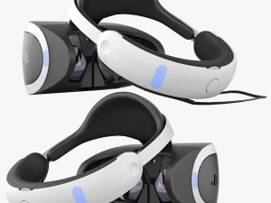 ソニープレイステーション4プロセット 3Dモデル