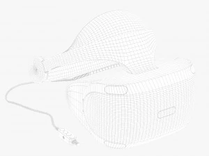 ソニープレイステーション4プロセット 3Dモデル