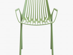 fast rion chair with armrests Modelo 3D