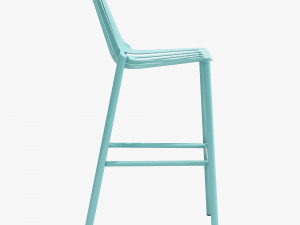 fast rion stool high 3D 모델