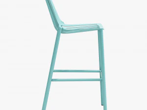 fast rion stool high 3D Model
