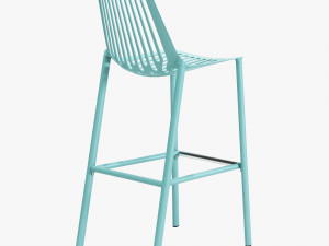 fast rion stool high 3D 모델
