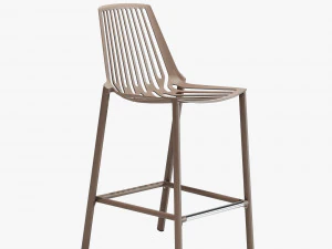 bangku rion cepat rendah Model 3D