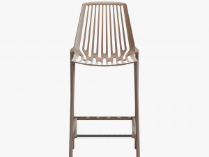 fast rion stool low 3D Model